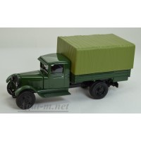 220-АПР ЗИС-5А грузовик бортовой с тентом, зеленый